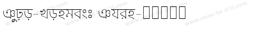 Typo-Longest Thin字体转换